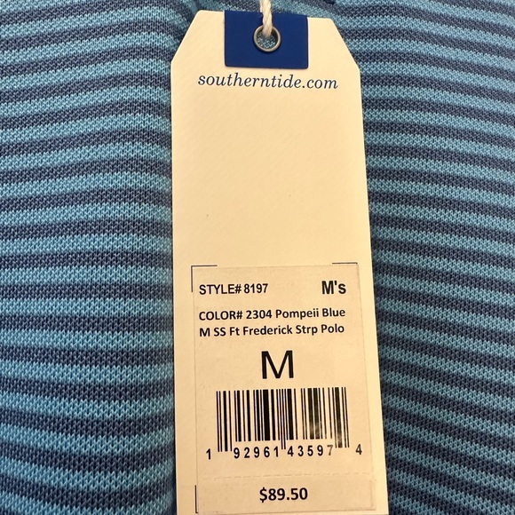 Southern tide strip shirt (brand new with tags) - Picture 3 of 5